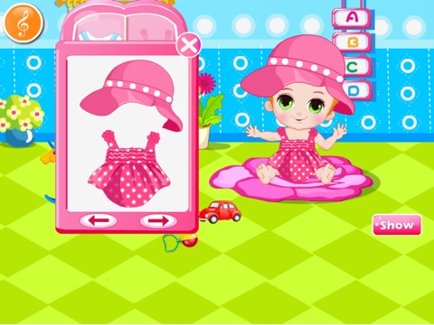 Happy baby bathing game HD - The hottest baby bathing game for girls and baby! screenshot 4