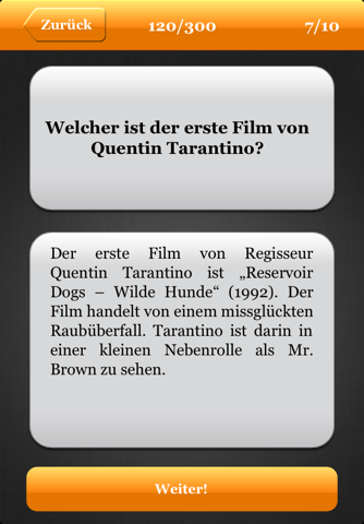 Film-Quiz Lite (Deutsch) screenshot 3