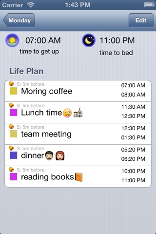 Life Planner screenshot 3