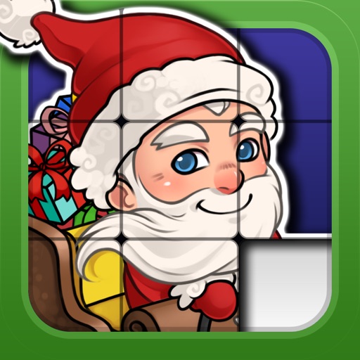 Christmas Sliding Puzzle iOS App