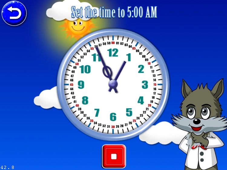 What time is it, Mr. Wolf? - Fun Time Learning & Telling Games for Kids LITE screenshot-3