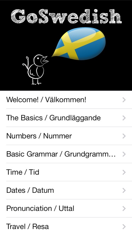 GoSwedish - A friendly introduction to Swedish
