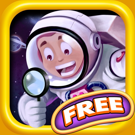 Hidden Objects: Spaceman Collect, Free Game iOS App