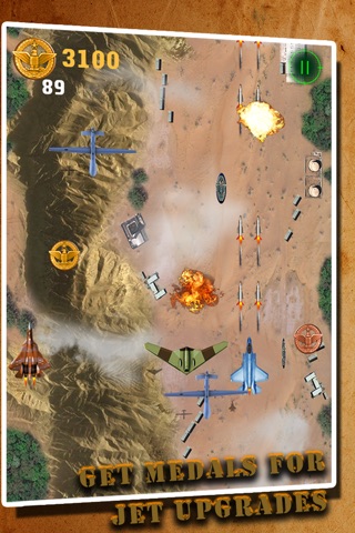Air Drone Combat - Military Jet Fighter Aircraft Battle Simulation Game screenshot 3