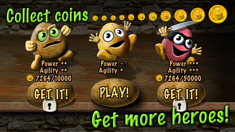 Potato Escape - One Touch Runner screenshot-4