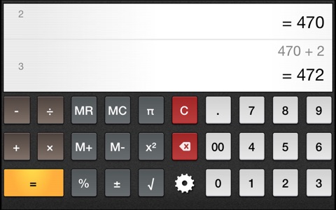 Equals Lite Calculator screenshot 2