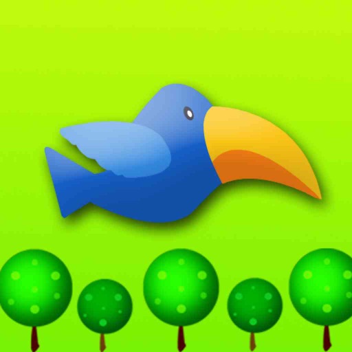 Happy Parrot-Free Icon