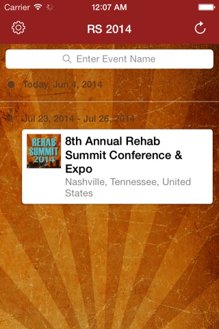 Rehab Summit 2014 screenshot 2