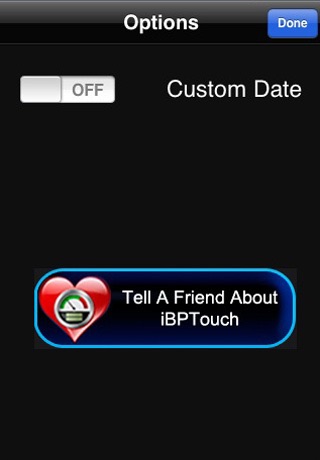 IBPTouch - Blood Pressure Tracking and Reporting screenshot 2