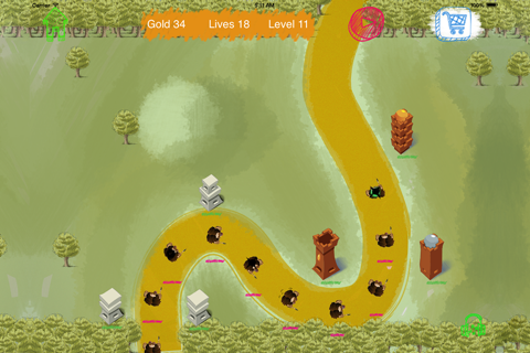 A Medival Castle Fighting Turret Game - Destroy your Enemy screenshot 4