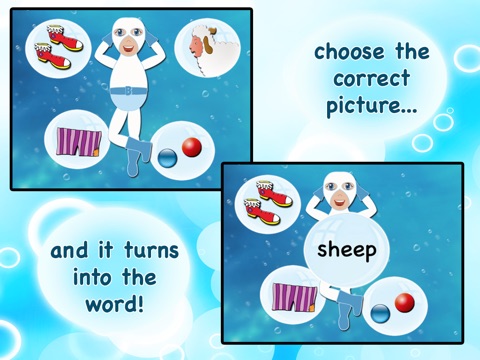 Words in Bubbles - Picture Words screenshot 3