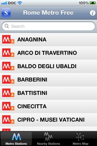 iMetroLocator Rome Free screenshot 2