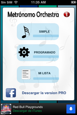 Metrónomo Orchestra screenshot 2