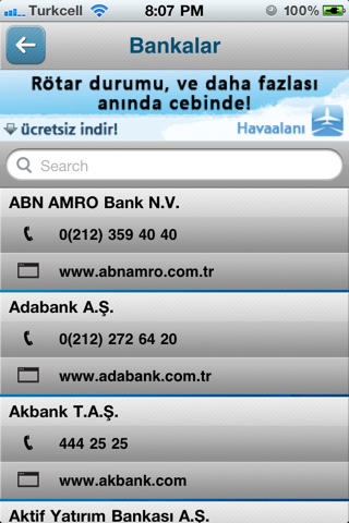 CepBilgi screenshot 2