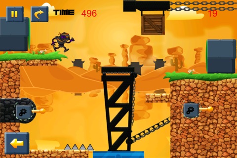 Angry Ninja Robot Master Maze FREE - Hunt for the Magical Sword Challenge screenshot 4