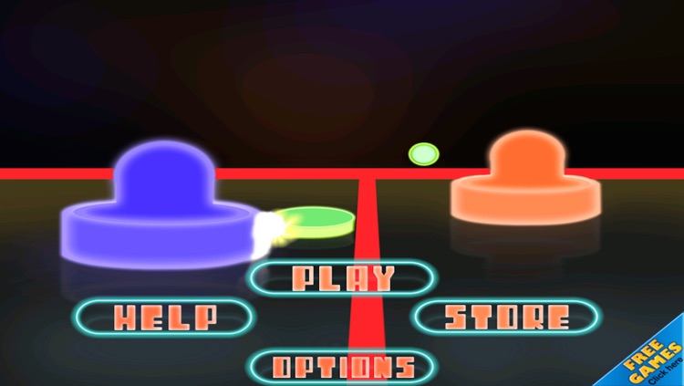 Game On Glow Pucks! - A Fast Touch Bouncing Hockey Showdown FREE