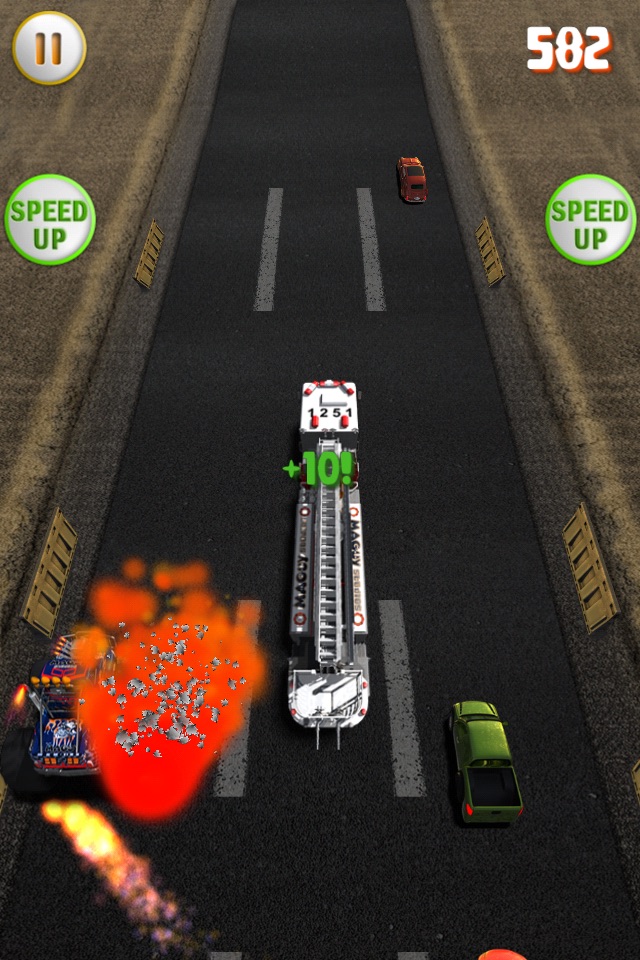 Monster Truck Road Rage Destruction Racing Game screenshot 2