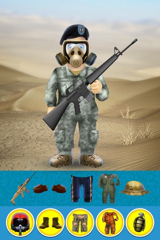 Brave Army Boy - Dressing Up Game screenshot 4