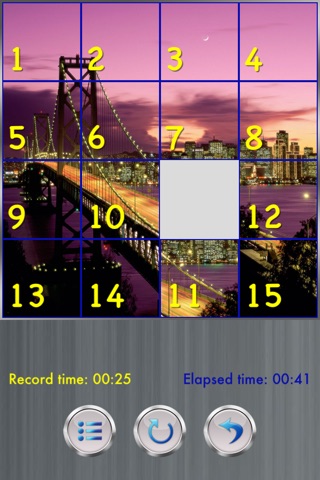 15 Puzzle - Top Destinations Free screenshot 2