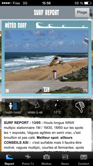 Anglet Surf Info