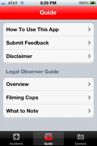 Legal Observer screenshot 4