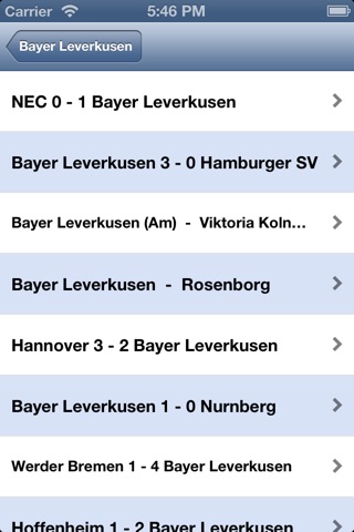 Bayer Leverkusen screenshot 2