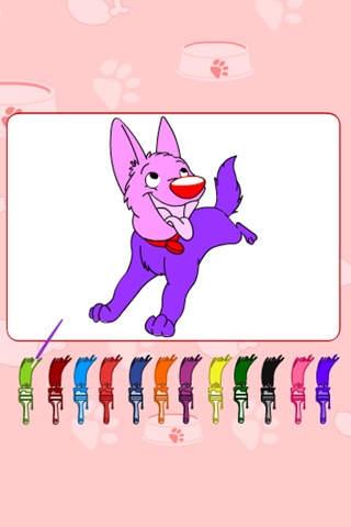 Coloring Adorable Dog screenshot 4