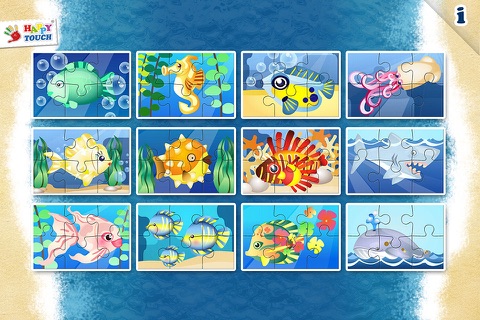 Toddler Games - Fish Puzzle (6 Parts) 2+ screenshot 3