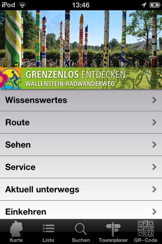Wallenstein Radwanderweg screenshot 2