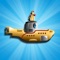 Submarine Splash Race Mania - Ocean Swimming Sub Shooting Fish Free