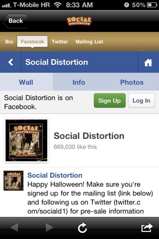 Social Distortion screenshot 4