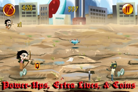 Kids Vs. Alien Zombies MultiPlayer: Infected World War screenshot 4