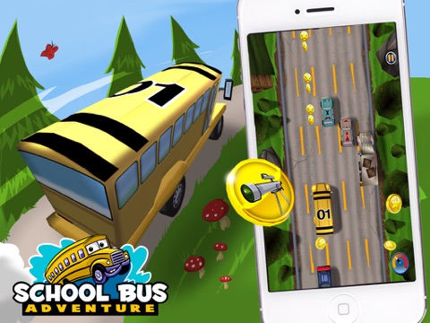 School Bus Adventure - Field Trip is a Fun 3D Driving Cartoon Game for Boys and Girls with simple Drag Control, where you can Explore Towns and Farms with Animalsのおすすめ画像3