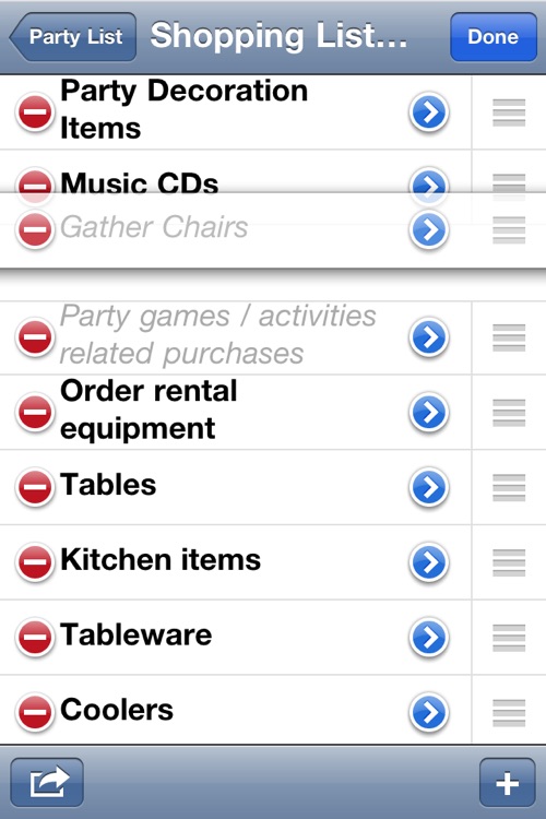 Party Planning List screenshot-3