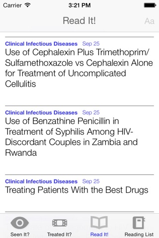 Emerging Infections Network (EIN) screenshot 3