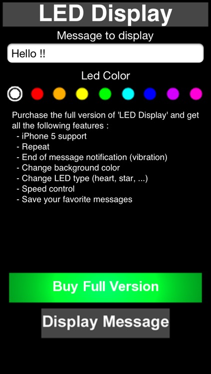 LED Display : Free