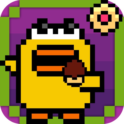 Cookie Fall Out - Addicting Flappy Cookie Bird Games For Kids Free iOS App