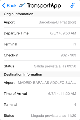 TransportApp [Spain] Gas Stations Prices, Traffic Status, Flights in AENA airports, schedules, maps and fares for Renfe and Cercanias trains screenshot 2