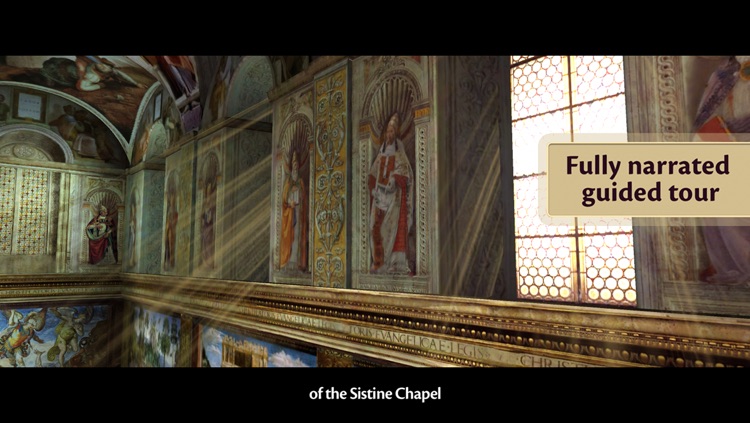 Sistine Chapel 3D Interactive Virtual Tour - Vatican City in Rome screenshot-3