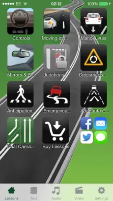 Captura 1 D.A.PH.N.E - Teach yourself driving iphone