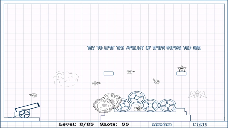 Emoji Bombing Blast - Fun Cannon Shooting Game Free