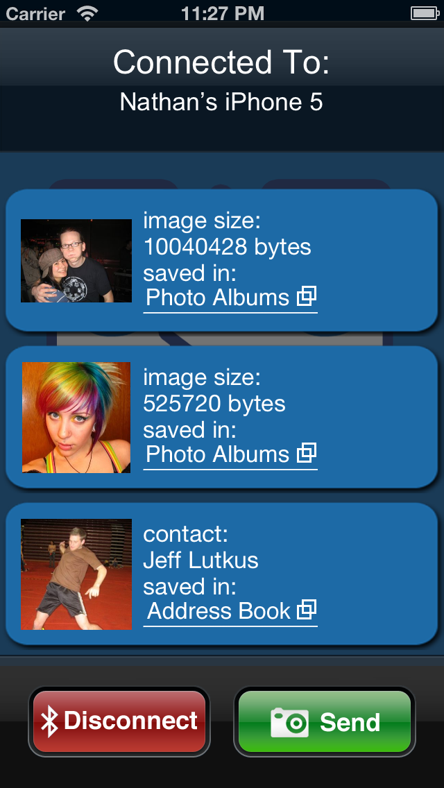Bluetooth Photo Share Screenshot 5