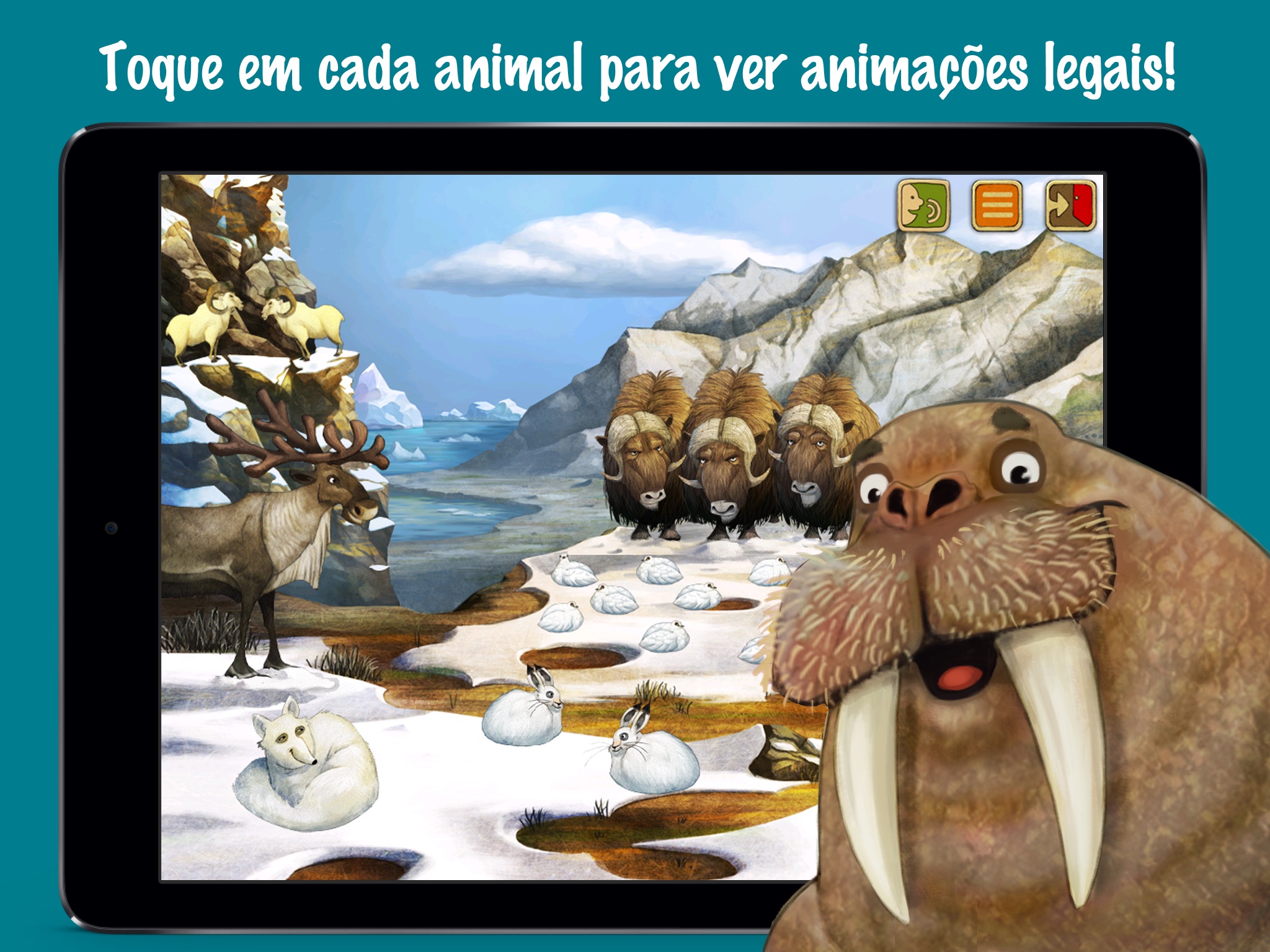 North Pole - Animal Adventures for Kids screenshot 2