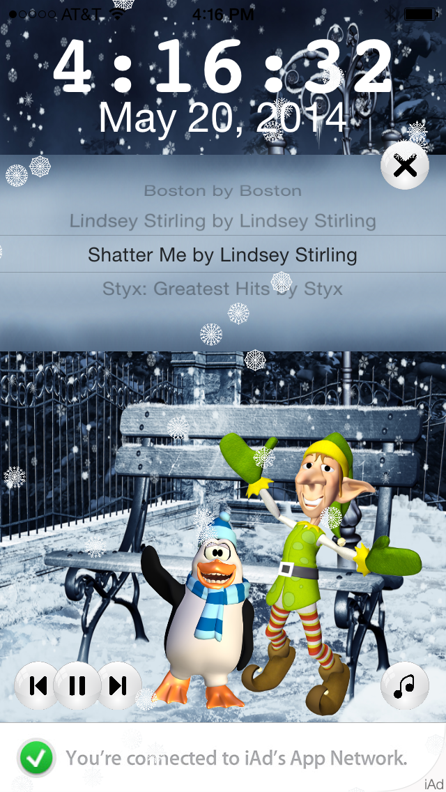 How to cancel & delete Frozen Penguin and Elf Nightlight Music Player from iphone & ipad 2