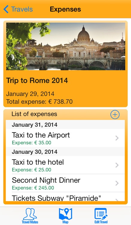 Share Travel Expense Free