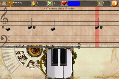 Attack of the piano lite screenshot 3