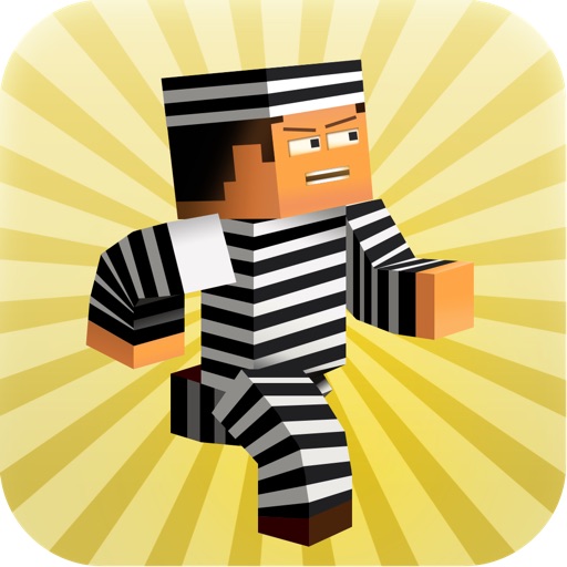 Pixel Run 3D (Cops & Robbers Runner Survival Block Game) icon