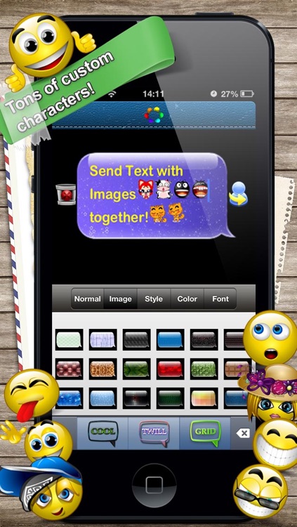 Message Designer - Emoticon Catalog