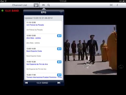TVman 1SEG for iPad screenshot 3