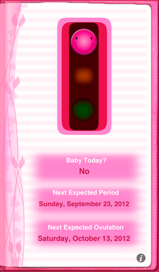 Maybe Baby 2013 Lite - Fertility / Ovulation Diary, Period Tracker, Menstrual Calendar, Pregnancy & Gender Prediction Screenshot 3